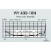 Κεραία κατευθυντική Yagi SIRIO WY400-10N για UHF βάσεως 400-470 Mhz 10 στοιχείων 14 dbi 150 ΅Watt max.